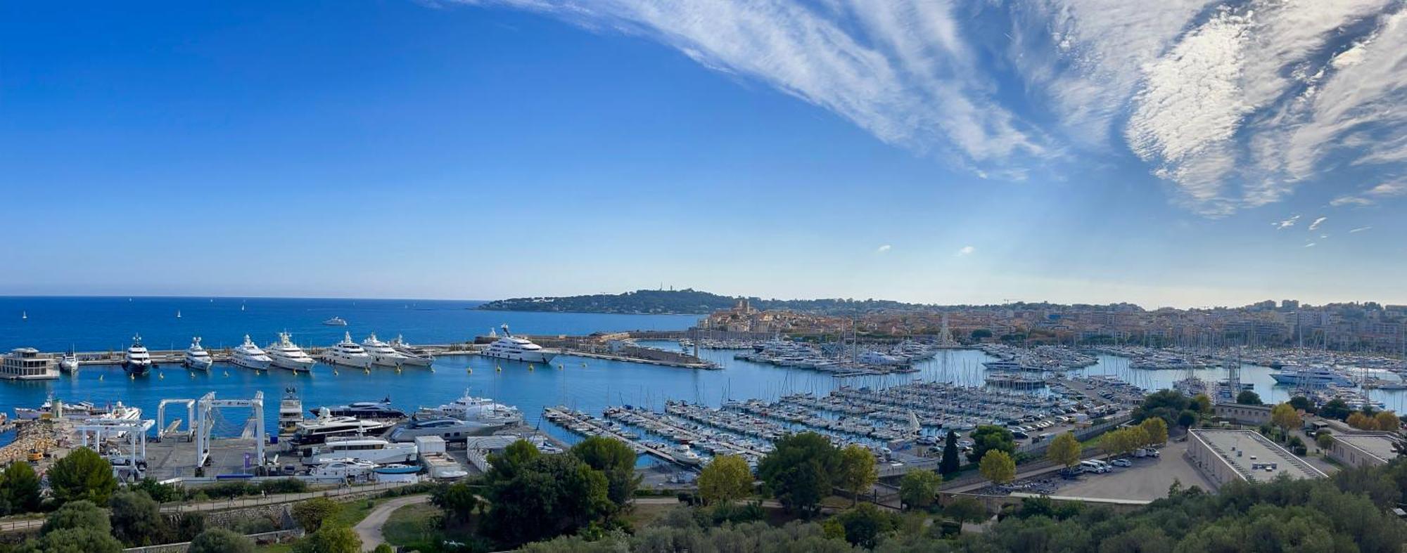 Antibes Carre D'Or Bastion Albert 1Er Vue Mer Luaran gambar